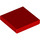 LEGO Red Tile 2 x 2 with Groove (3068 / 88409)