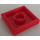 LEGO Red Tile 2 x 2 with Groove (3068 / 88409)