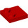 LEGO rouge Tuile 2 x 2 avec Goujons sur Bord (33909)