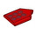 LEGO Red Tile 2 x 3 Pentagonal with 6 Red Circles (22385 / 106918)