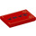 LEGO Rood Tegel 2 x 3 met Chinese Characters (26603 / 67553)