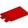 LEGO rot Fliese 2 x 3 mit Horizontal Clips (Dick geöffnete O-Clips) (30350 / 65886)