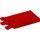 LEGO rot Fliese 2 x 3 mit Horizontal Clips (Dick geöffnete O-Clips) (30350 / 65886)