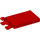 LEGO rouge Tuile 2 x 3 avec Horizontal Clips (Clips en «U») (30350)