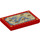 LEGO Red Tile 2 x 3 with Map of Kumandra  (26603 / 69663)