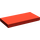 LEGO rouge Tuile 2 x 4 (87079)