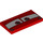 LEGO rouge Tuile 2 x 4 avec “rouge” Yeux (71042 / 87079)