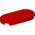 LEGO rouge Tuile 2 x 4 avec Arrondi Ends (66857)