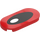 LEGO Red Tile 2 x 4 with Rounded Ends with Shadow the Hedgehog Eye (66857 / 107474)