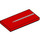 LEGO rot Fliese 2 x 4 mit Silber Line auf Seite (87079 / 103629)