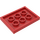 LEGO Red Tile 3 x 4 with Four Studs (17836 / 88646)