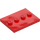 LEGO Red Tile 3 x 4 with Four Studs (17836 / 88646)