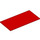 LEGO rot Fliese 8 x 16 mit Unterrohren, strukturierter Oberseite (90498)