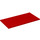 LEGO rot Fliese 8 x 16 mit Unterrohren, strukturierter Oberseite (90498)