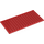 LEGO Red Tile 8 x 16 with Bottom Tubes, Textured Top (90498)