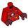 LEGO Red Tony Stark (Christmas Sweater) Minifig Torso (973 / 76382)