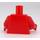 LEGO Rood Torso met Armen en Handen (73403 / 76382)