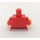 LEGO rouge Torse avec Wrap Haut over blanc Shirt avec Stars et Cœur Necklace (76382 / 88585)