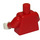LEGO rouge Town Torse avec riding jacket (973 / 73403)