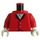 LEGO Rot Town Torso mit riding Jacke (973 / 73403)