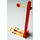 LEGO Rouge Train Signalisation Post