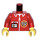 LEGO Red TV Chopper Pilot Torso (973)