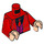 LEGO Red Two-Face with Red Jacket Minifig Torso (973 / 76382)