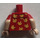 LEGO Rojo Vacation Robin Minifigura Torso (973 / 16360)