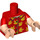 LEGO Rood Vacation Robin Minifiguur Torso (973 / 16360)