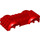 LEGO rouge Véhicule Base avec Same Color Roue Holders (11650 / 12622)
