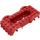 LEGO rouge Véhicule Base avec Same Color Roue Holders (11650 / 12622)