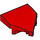 LEGO Red Wedge 2 x 2 x 0.7 with Point (45°) (66956)