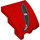 LEGO Red Wedge 2 x 3 Left with Ferrari Headlight (80177 / 103716)