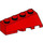 LEGO Rojo Cuña 2 x 4 Sloped Izquierda (43721)