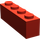 LEGO Red Wedge 2 x 4 Sloped Left (43721)