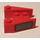 LEGO rouge Coin 3 x 4 avec Grille Autocollant sans encoches pour tenons (2399)
