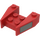 LEGO Red Wedge 3 x 4 with Grille Sticker without Stud Notches (2399)
