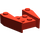 LEGO Rood Wig 3 x 4 zonder Stud Inkepingen (2399)