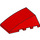 LEGO Rood Wig 4 x 4 Drievoudig Gebogen zonder Studs (47753)