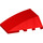 LEGO Red Wedge 4 x 4 Triple Curved without Studs (47753)