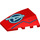 LEGO rot Keil 4 x 4 Verdreifachen Gebogen ohne Bolzen mit Avengers Logo ein (47753 / 68107)