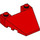LEGO rouge Coin 4 x 4 avec des encoches pour tenons (93348)