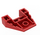 LEGO rouge Coin 4 x 4 avec des encoches pour tenons (93348)