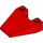 LEGO rouge Coin 4 x 4 sans encoches pour tenons (4858)