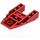 LEGO rouge Coin 6 x 4 Coupé avec des encoches pour tenons (6153)
