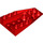 LEGO Red Wedge 6 x 4 Inverted (4856)