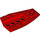 LEGO Red Wedge 6 x 4 Triple Curved Inverted (43713)