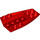 LEGO Red Wedge 6 x 4 Triple Curved Inverted (43713)