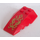 LEGO rouge Coin 6 x 4 Tripler Incurvé avec Gold Dragon Diriger Autocollant (43712)