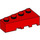 LEGO Rød Kile Kloss 2 x 4 Venstre (41768)